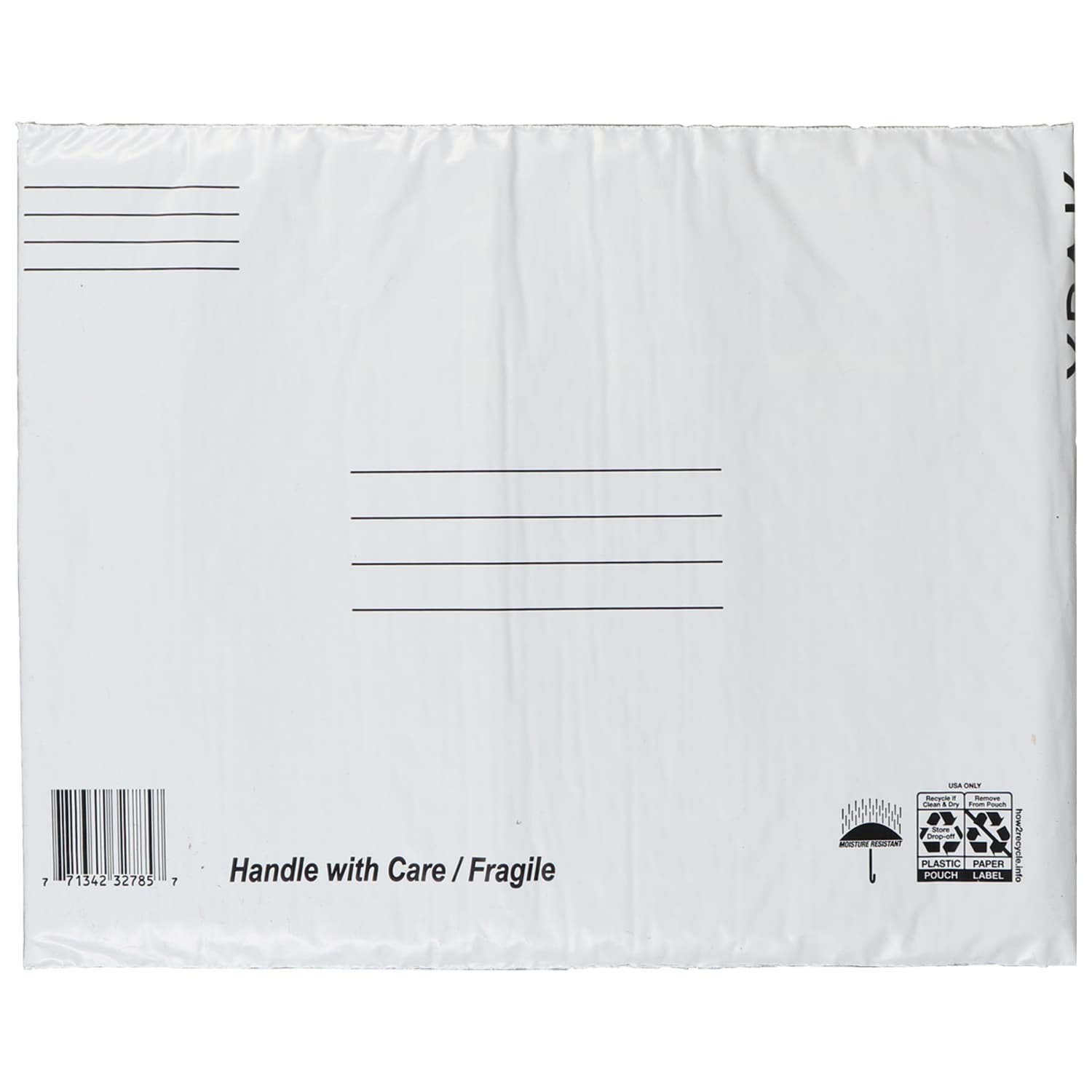 XPAK White Poly Mailers, 8.5x11 in. (Pack of 25)
