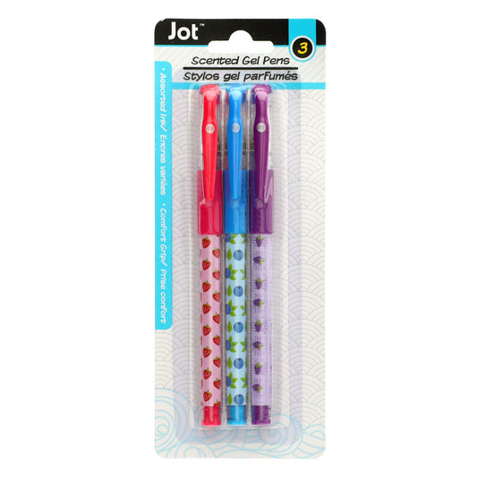 Inc. Fruit Scented Gel Pens, 3-ct. Packs (Pack of 36)