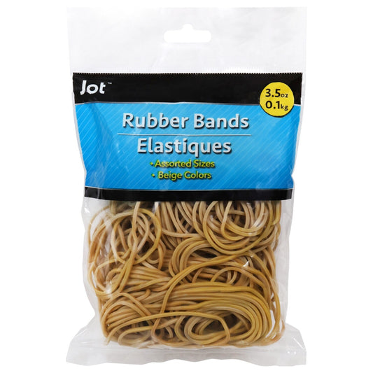 JOT Assorted Rubber Bands, 3.5-oz. Packs (Pack of 40)