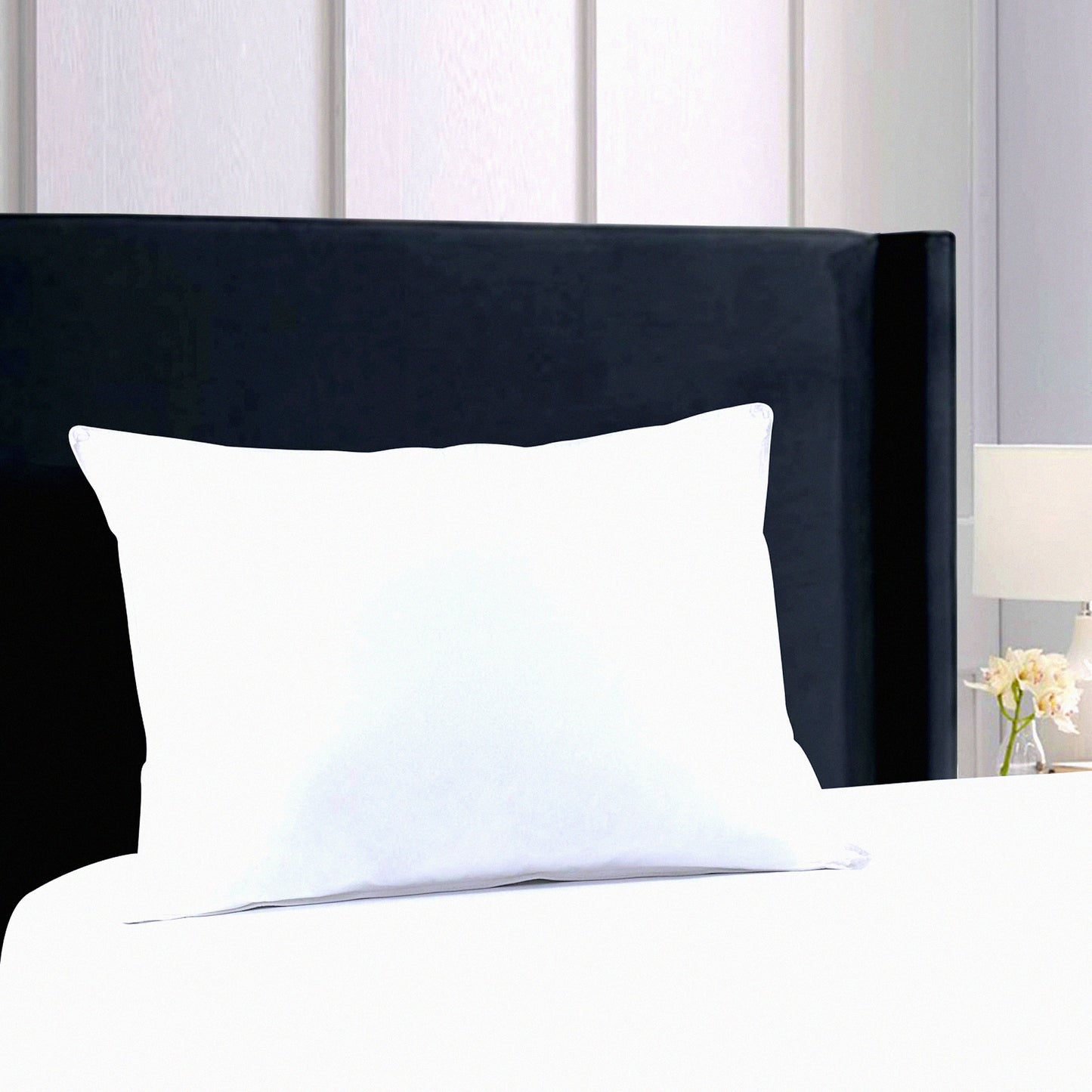 EcoCool Cottonpure Core Pillow - Sustainable, Self-Cooling, 500 Thread Count, Standard Size - Cotton-Filled Bed Pillow for a Restful Sleep