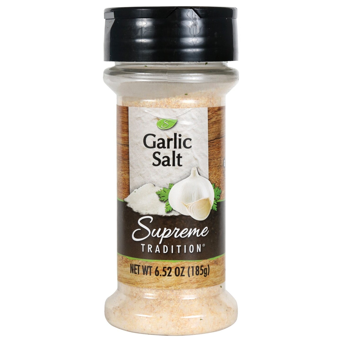 Supreme Tradition Garlic Salt, 6.52-oz. Bottles (Pack of 12)