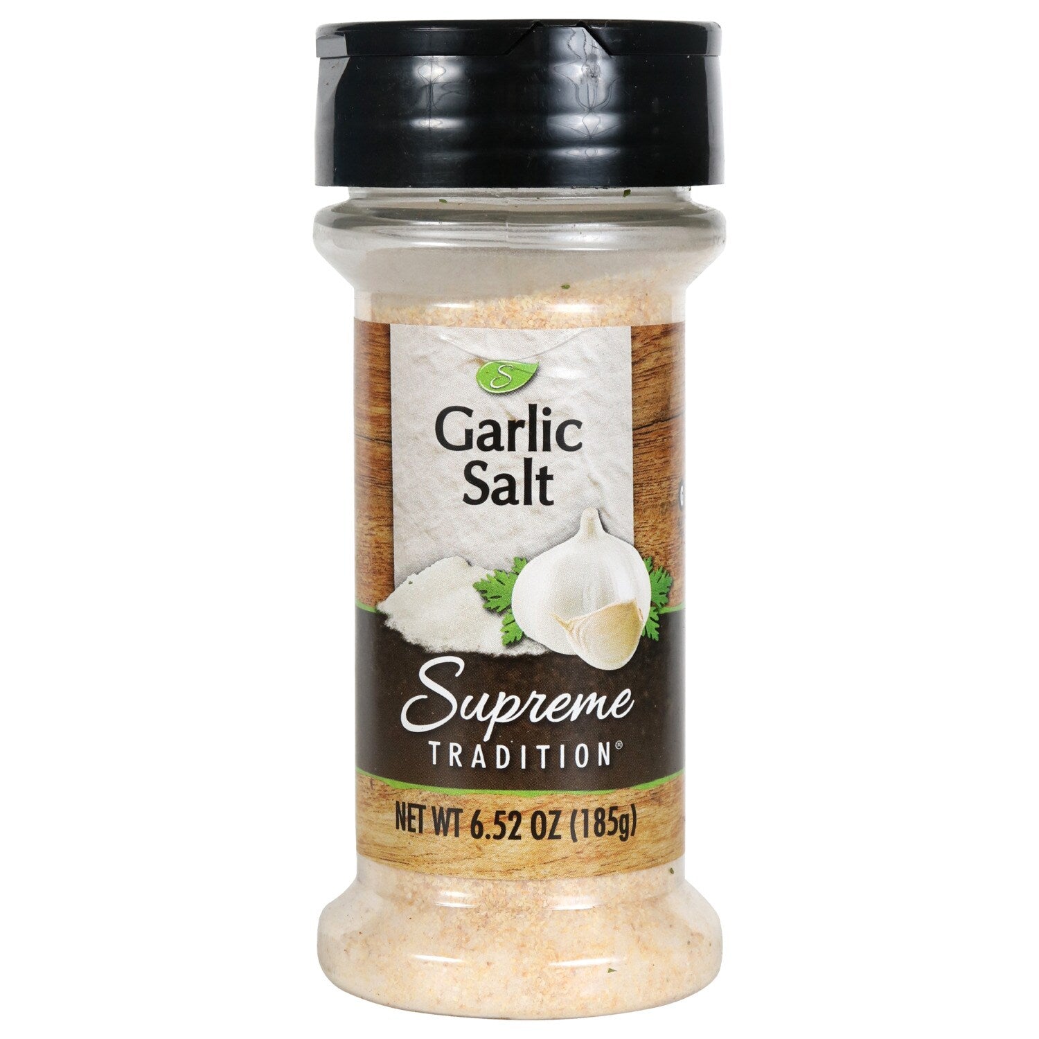 Supreme Tradition Garlic Salt, 6.52-oz. Bottles (Pack of 12)