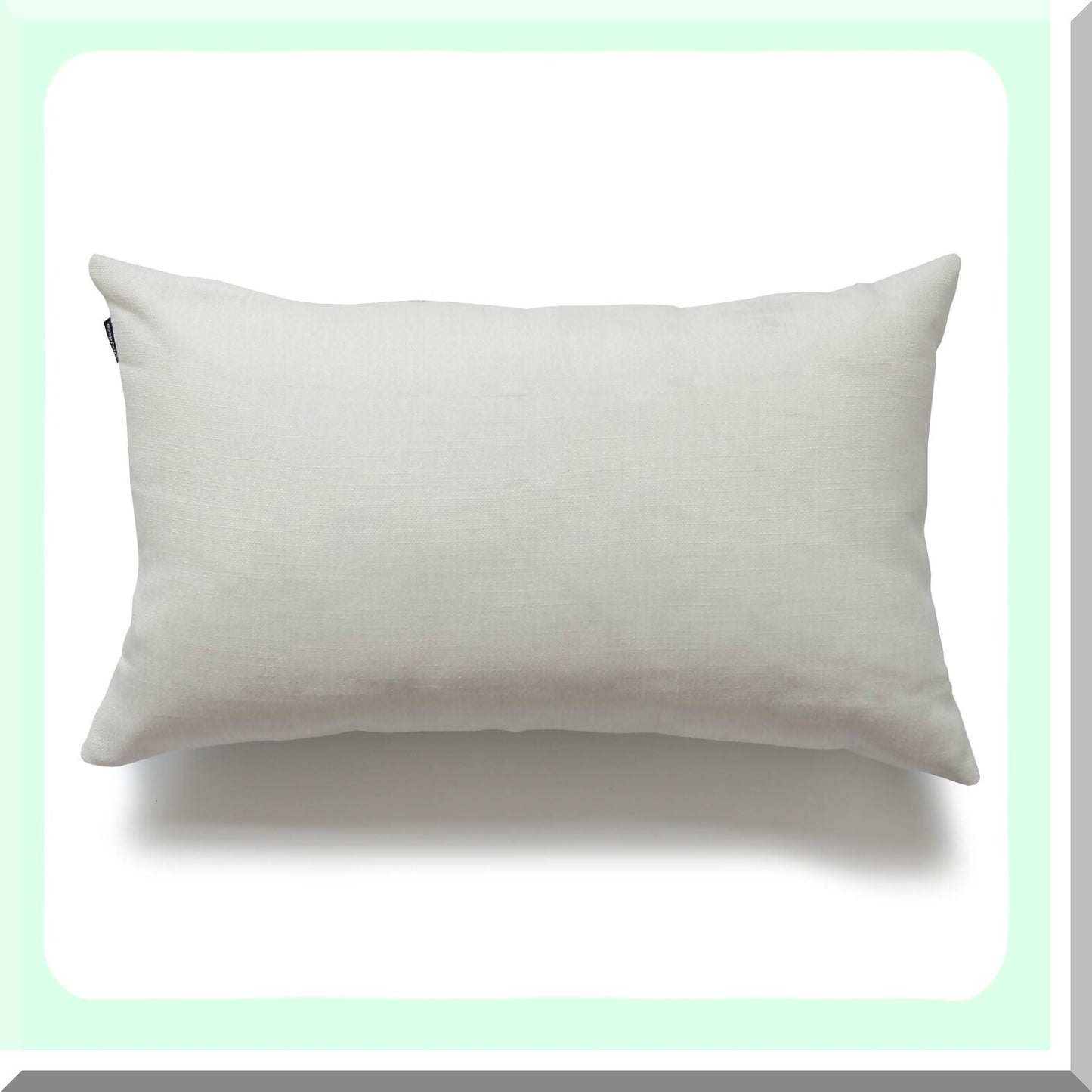 Coastal Aqua Coral Starfish Pillowcase Set - Nautical Indoor Outdoor Cushion Cover 12x20 Inches - Modern Decorative Throw Pillow Case 2Pcs