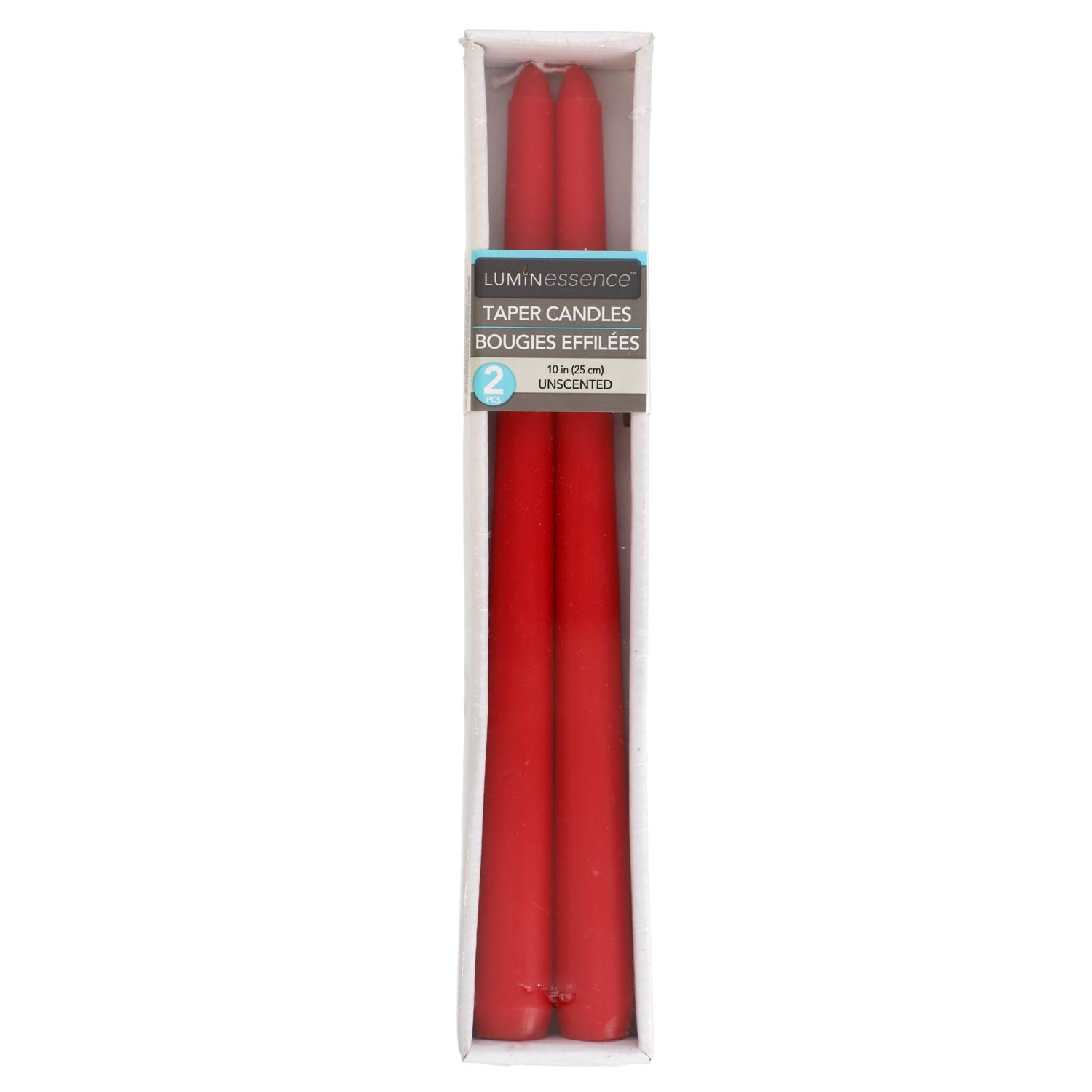 Luminessence Red Taper Candles, 2-ct. Packs (Pack of 18)