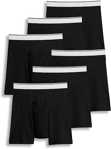 Men's 5-inch Boxer Briefs, 6 Pack