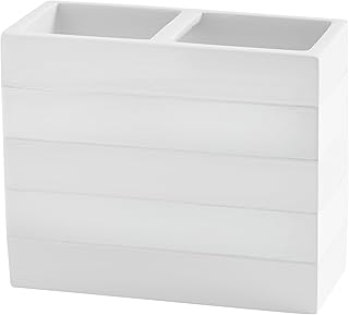 White Cabana Toothbrush Holder