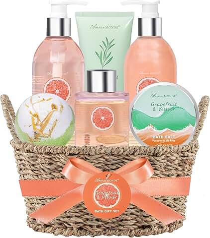 7-Piece Bath Gift Set for Women