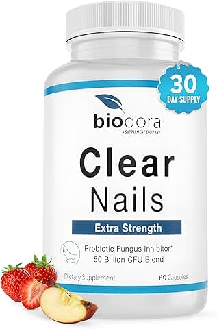 Extra Strength Clear Nails with 50 Billion CFU