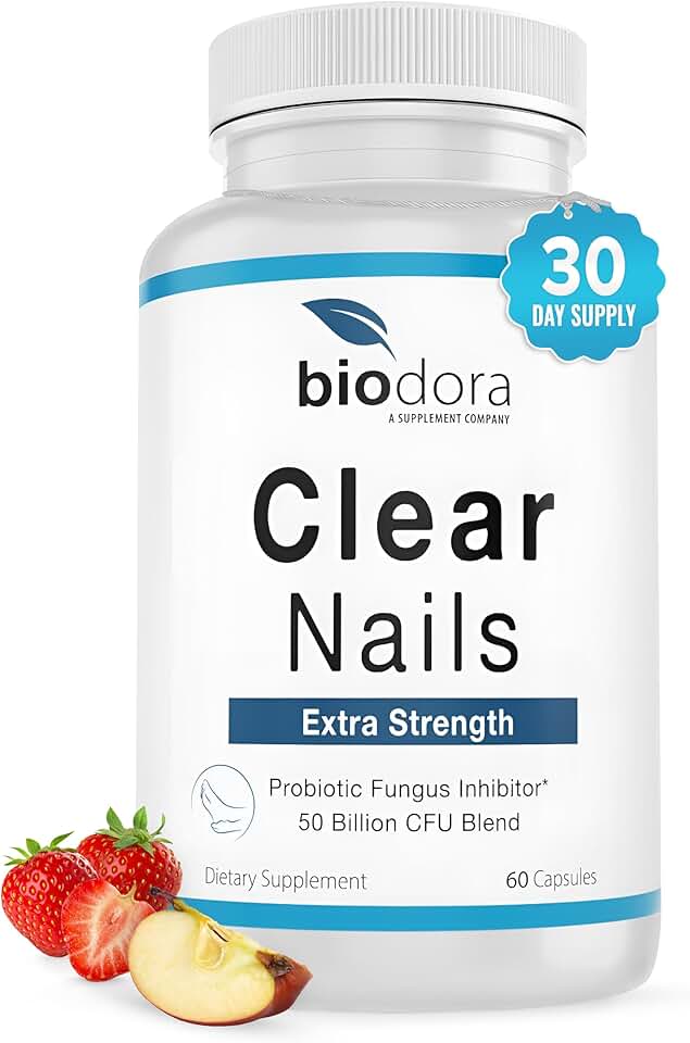 Extra Strength Clear Nails with 50 Billion CFU