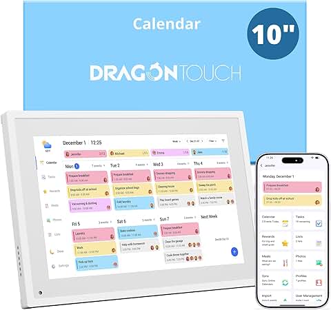 10.1-inch Digital Calendar and Chore Chart