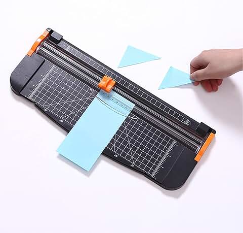 12.2 Inch Desktop Paper Cutter with Safety Features