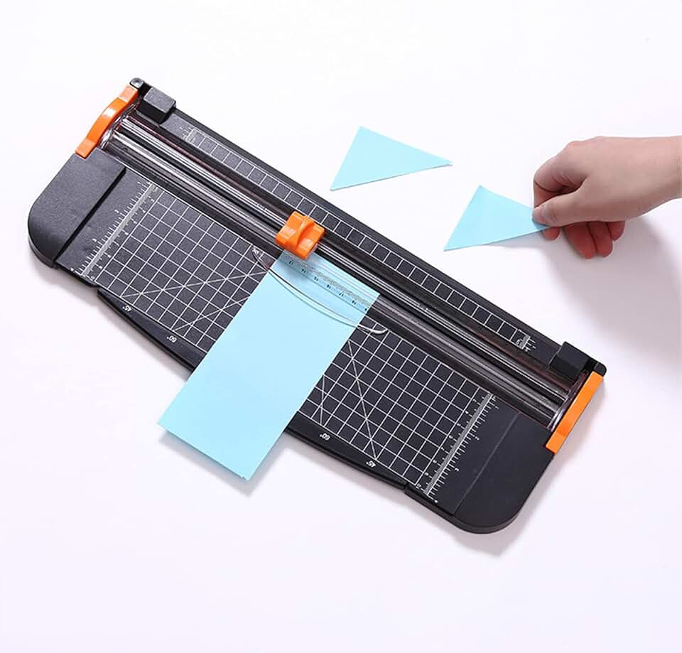 12.2 Inch Desktop Paper Cutter with Safety Features