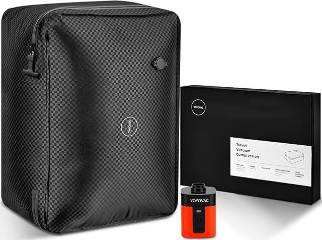 Wireless Pump Vacuum Compression Bags for Luggage