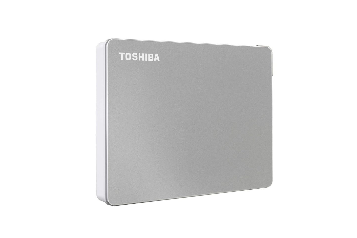 Canvio Flex 2TB Portable External Hard Drive USB-C USB 3.0, Silver for PC, Mac, & Tablet - HDTX120XSCAA