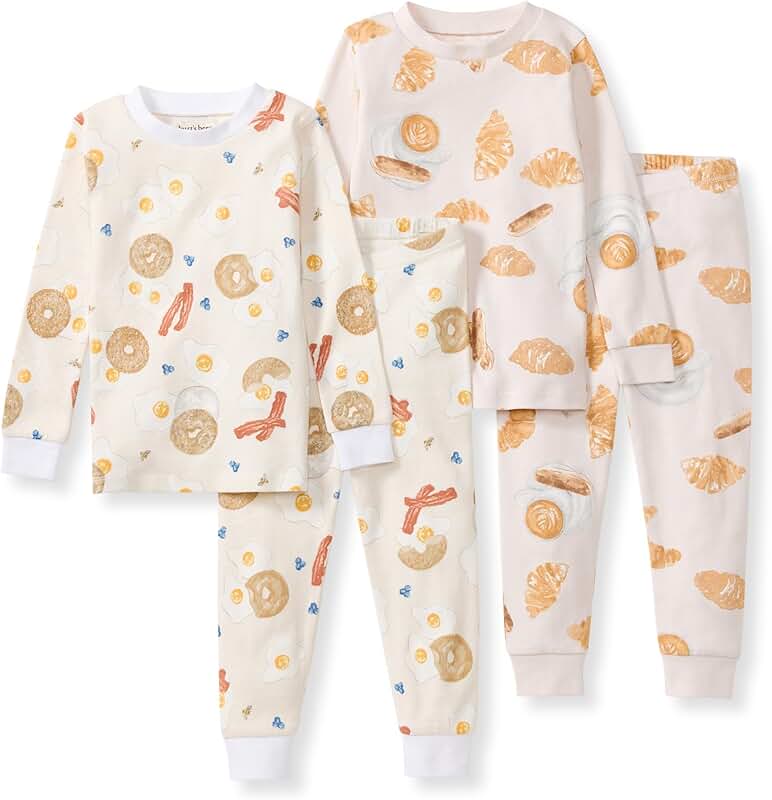 Boys' Organic Cotton Long Sleeve Pajama Set