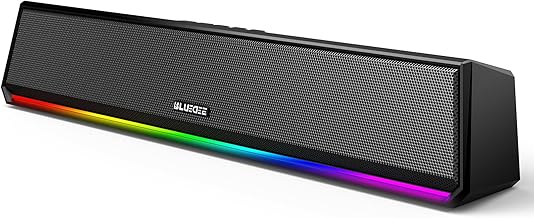 Computer Speakers with RGB Light and Bluetooth 5.3