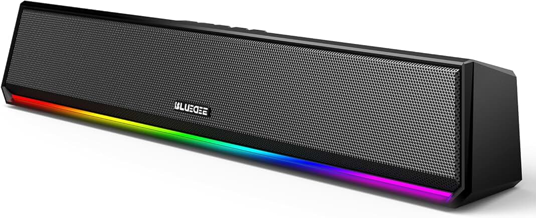 Computer Speakers with RGB Light and Bluetooth 5.3