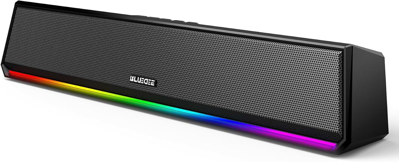 Computer Speakers with RGB Light and Bluetooth 5.3