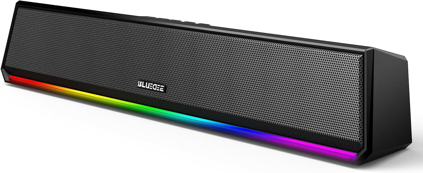 Computer Speakers with RGB Light and Bluetooth 5.3