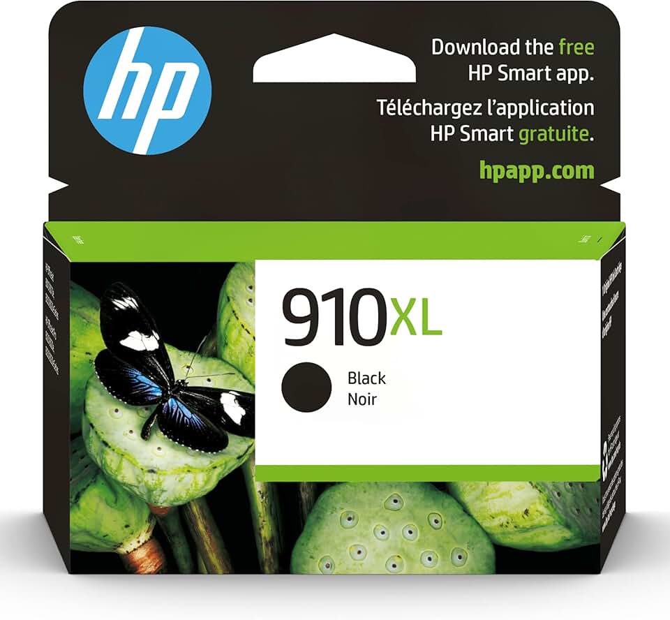 High-Yield Black Ink Cartridge for OfficeJet Printers