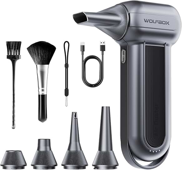 Cordless Electric Air Duster with 3 Gears