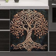 Copper Tree of Life Magnet Cover for Appliances
