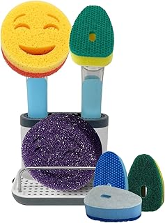 Smiling Handle with Soap Dispenser and Sponges