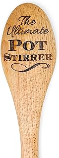 Personalized Wooden Pot Stirrer for Cooking and Gifting