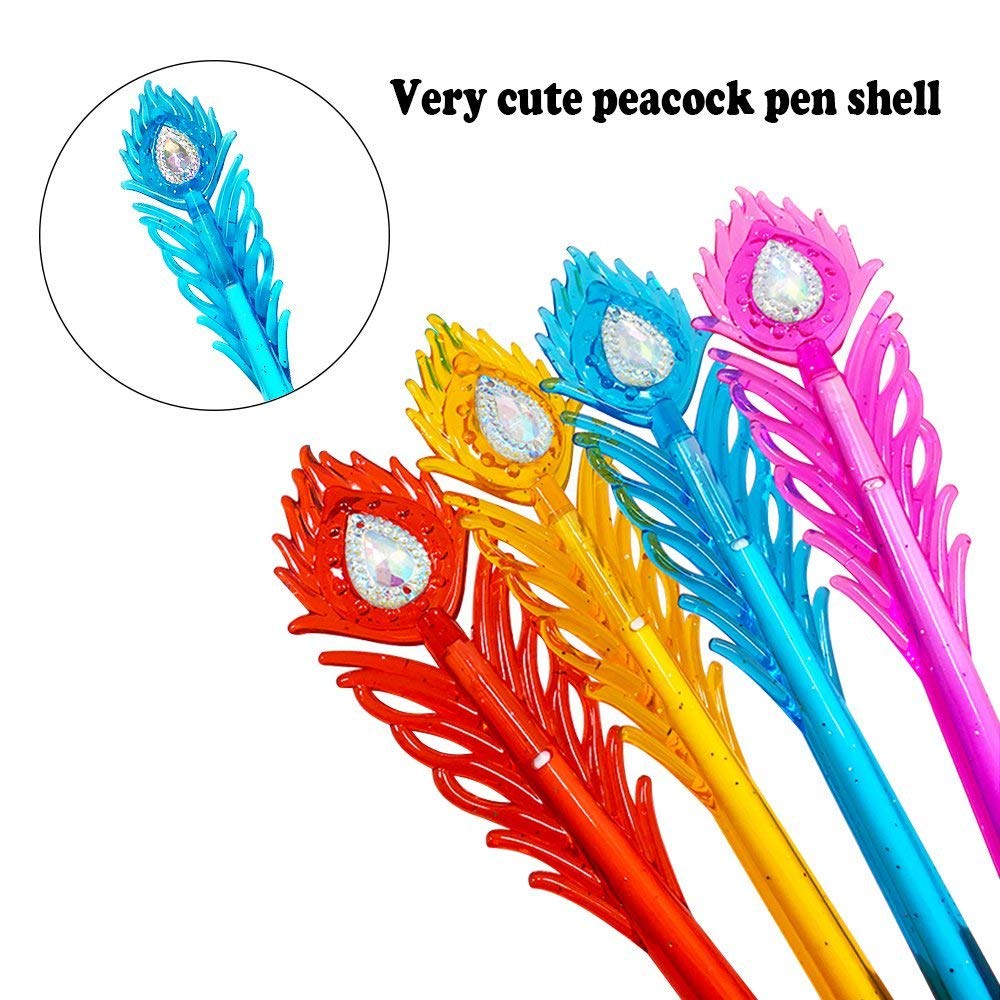 Cute 0.38mm Gel Ink Pen with Diamond Head