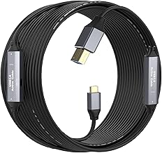 50ft USB C to USB B 3.0 Cable, 5Gbps, for Devices