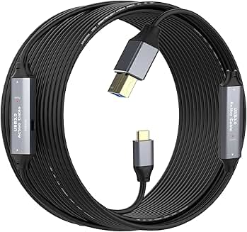 50ft USB C to USB B 3.0 Cable, 5Gbps, for Devices