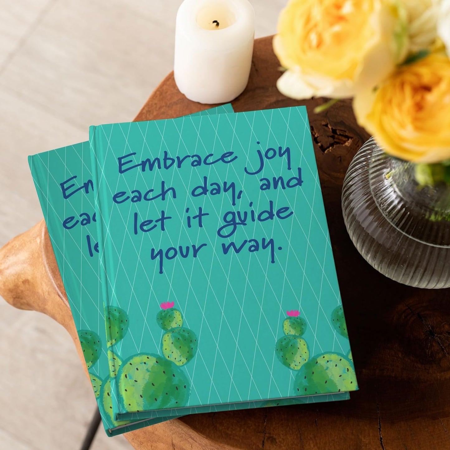 Set of 8 Motivational Quote Notebooks for Women and Students