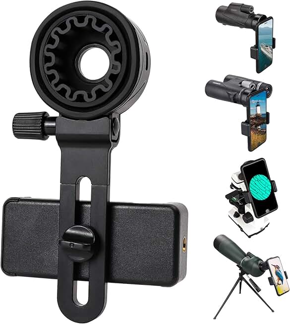 Universal Phone Adapter for Binoculars and Telescopes