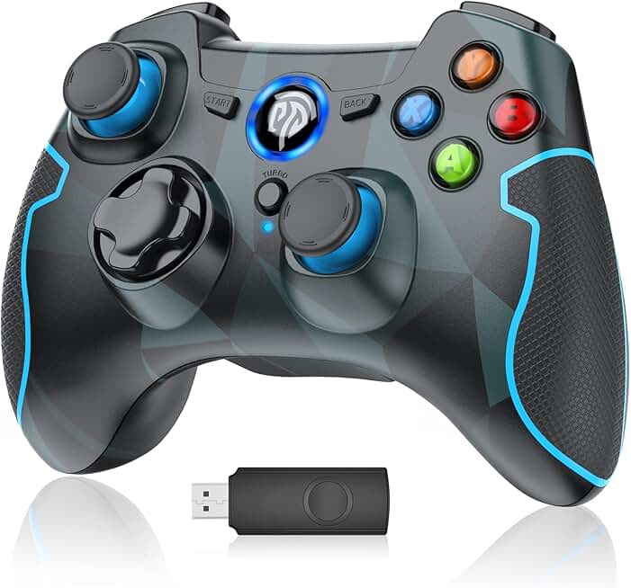 Wireless PC and Android Controller with Camouflage Design
