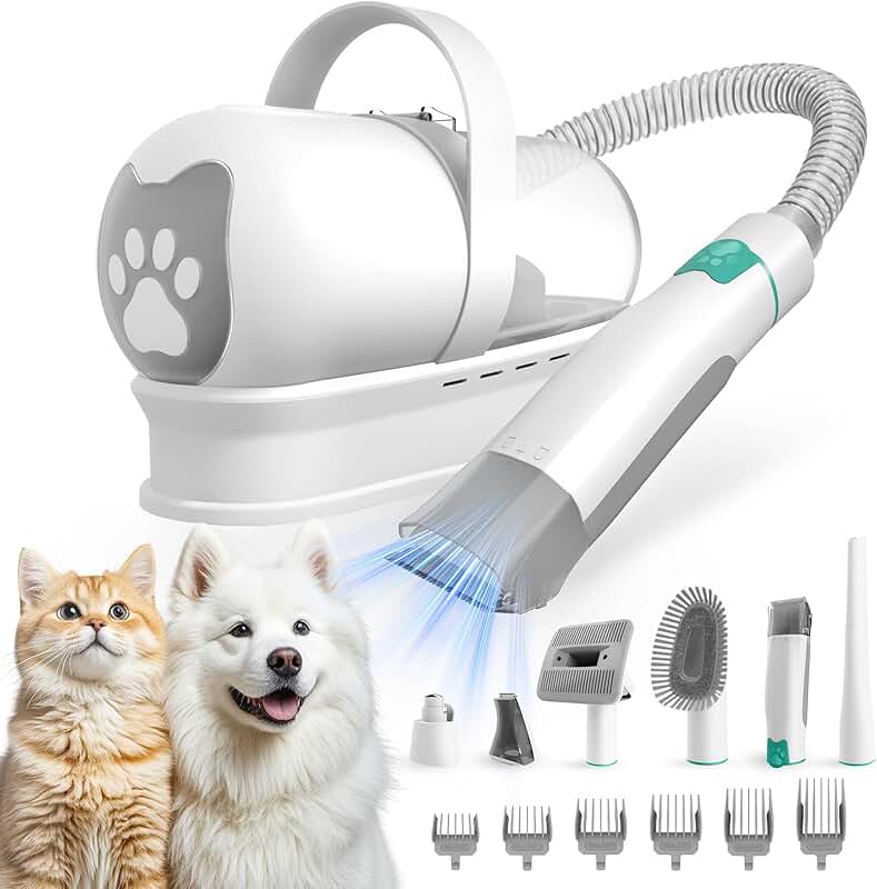 Dog Grooming Kit with Vacuum and Nail Grinder