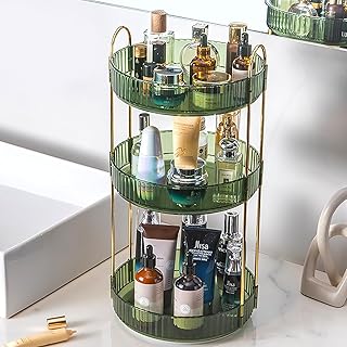 3-Tier Rotating Makeup and Perfume Organizer