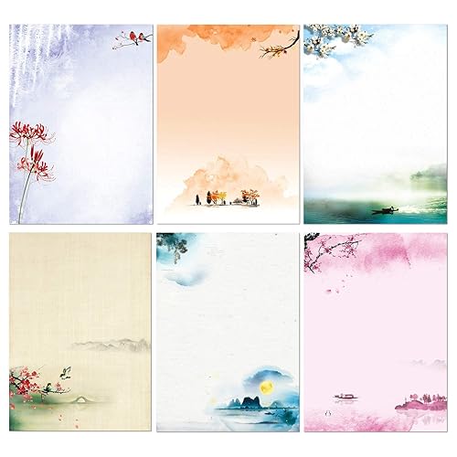 48 Pack Stationery Set with Paper and Envelopes