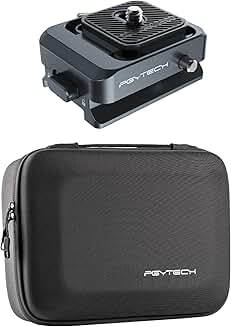 Carrying Case with Quick Release Plate and Clamp
