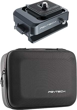 Carrying Case with Quick Release Plate and Clamp