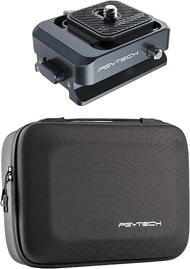 Carrying Case with Quick Release Plate and Clamp