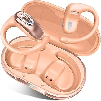 Open Ear Bluetooth Earbuds with 50H Battery and Waterproof Design