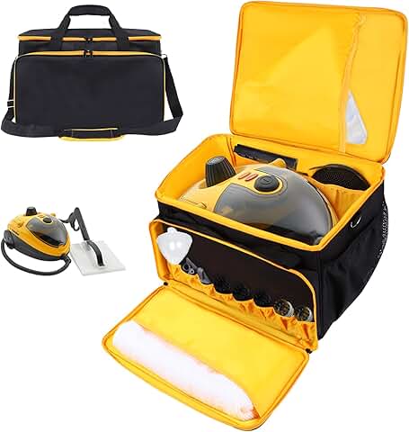 Adjustable Storage Bag for Steam Cleaner with Pockets