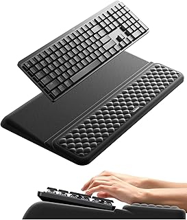 Wrist Rest with Keyboard Stand and Cushion