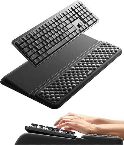 Wrist Rest with Keyboard Stand and Cushion