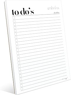 A5 Daily To Do List Notepad with Ruled Pages