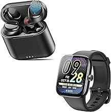 Wireless Earbuds with Waterproof and Smart Watch