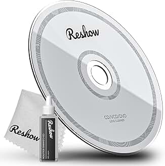 Laser lens cleaning kit for CDs and DVDs