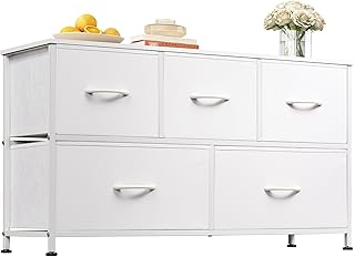 5-Drawer Fabric Dresser for Bedroom and Living Room