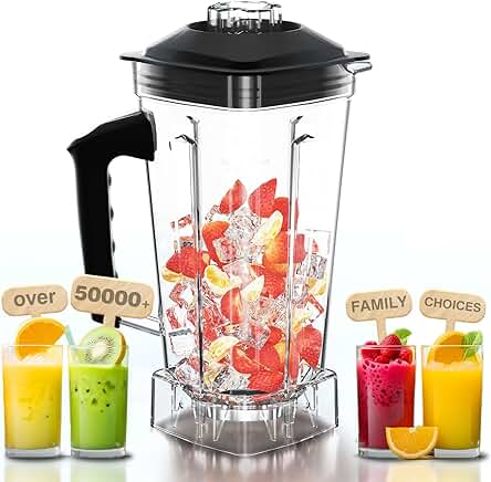 WantJoin Blender Cup for 200D Ice Blenders and Spare Pitcher