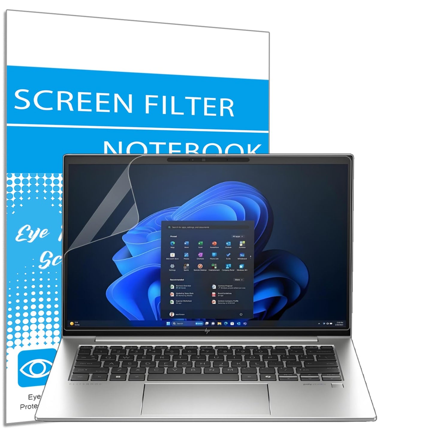 Two Anti-Glare Screen Protectors for 14-Inch Laptops